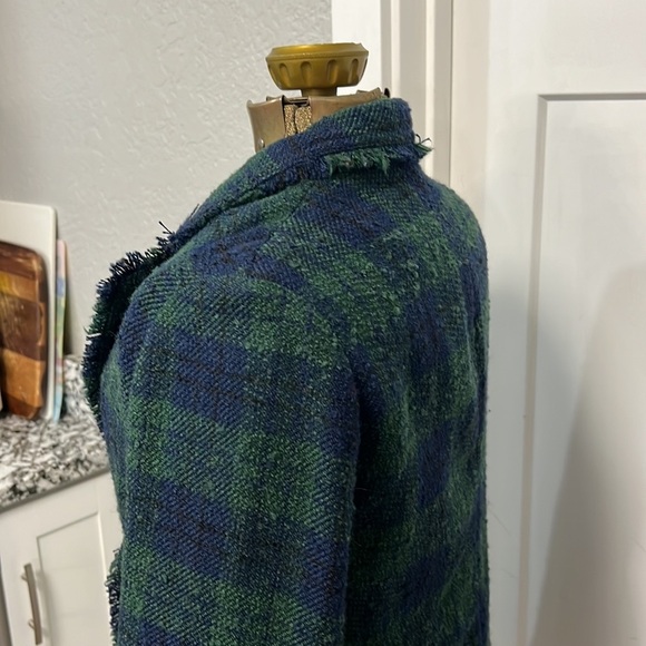 BANANA REPUBLIC PLAID BLAZER XS - Picture 9 of 16